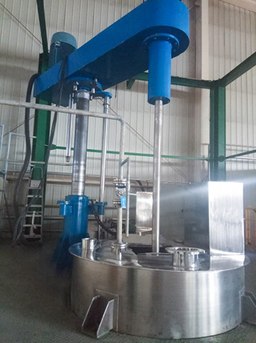 Rotary Hydraulic Lifting Disperser for Kettles